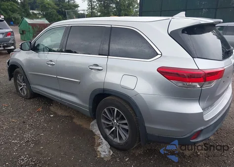 2018 Toyota Highlander Xle from USA, damaged, VIN 5TDJZRFH6JS545680